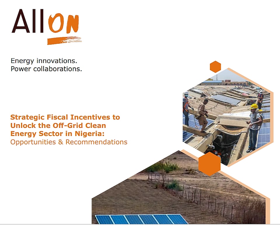 Clean energy sector in nigeria