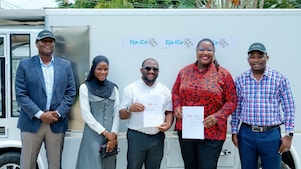 All On and Eja Ice Deal Signing Ceremony