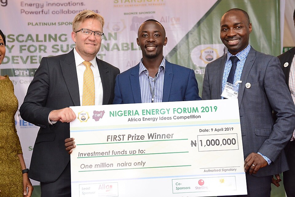 1st prize winner of the energy innovation contest #NEF2019