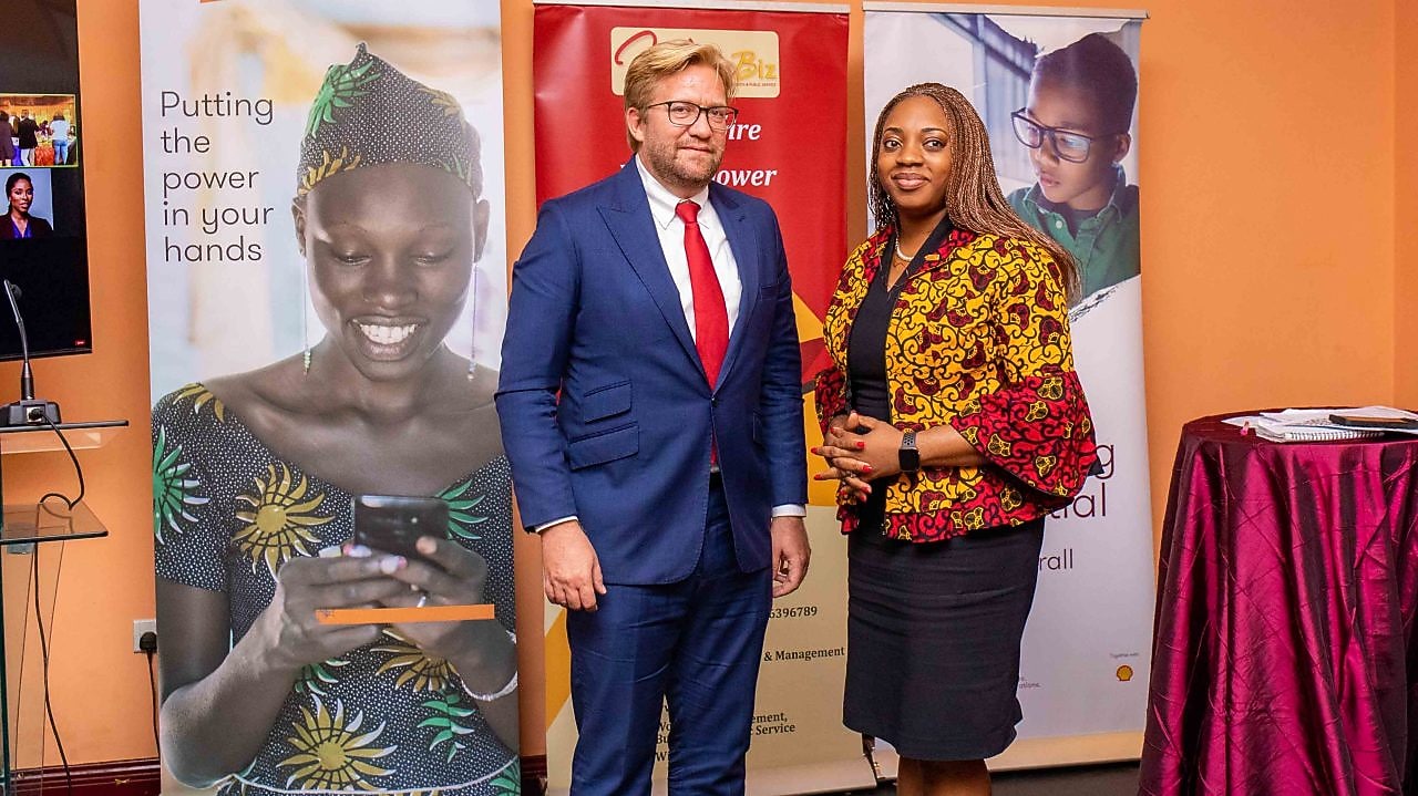 CEO All On - Wiebe Boer and WIMBIZ Chairperson Ngover