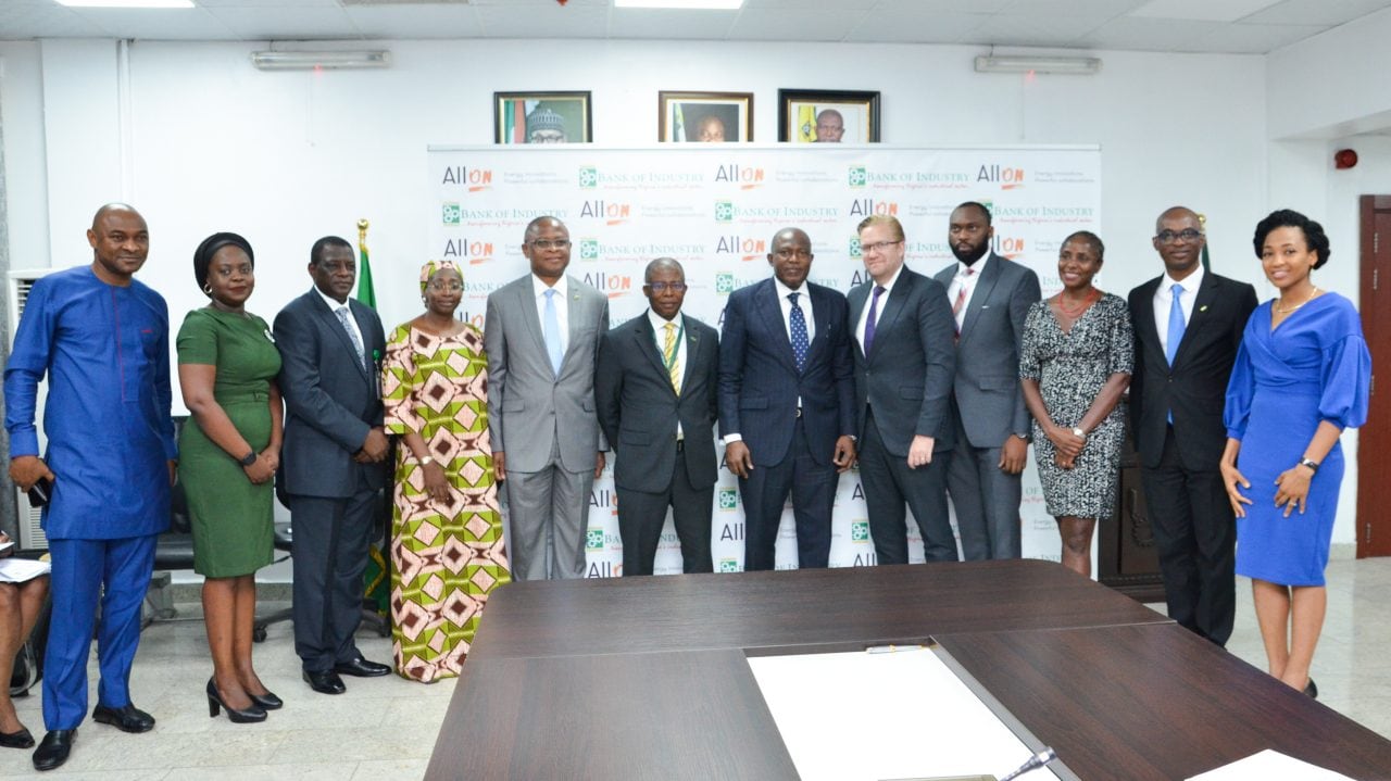 All On & Bank Of Industry