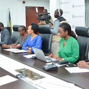 Dr Wiebe Boer CEO All On Osayuki Eguasa Ujunwa Ojemeni Jadesola Rawa Aishat Alimi of All In Team