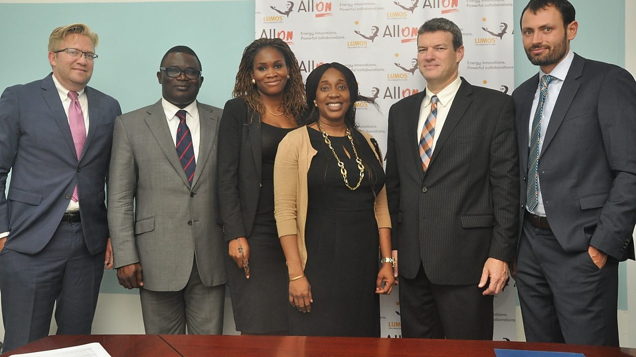 All On and Lumos team in group photo