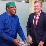 dr wiebe and governor kayode fayemi of ekiti state