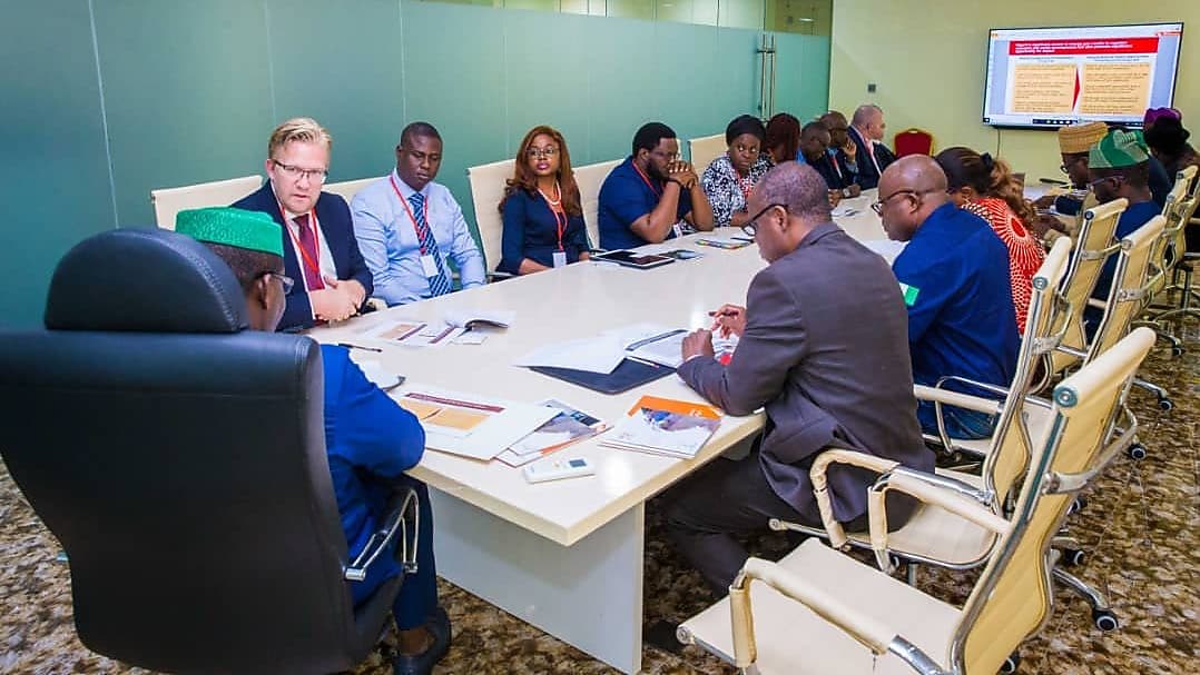 dr wiebe ceo all on consortium of renewable energy companies meeting with ekiti state governor explore partnership opportunities on off grid energy