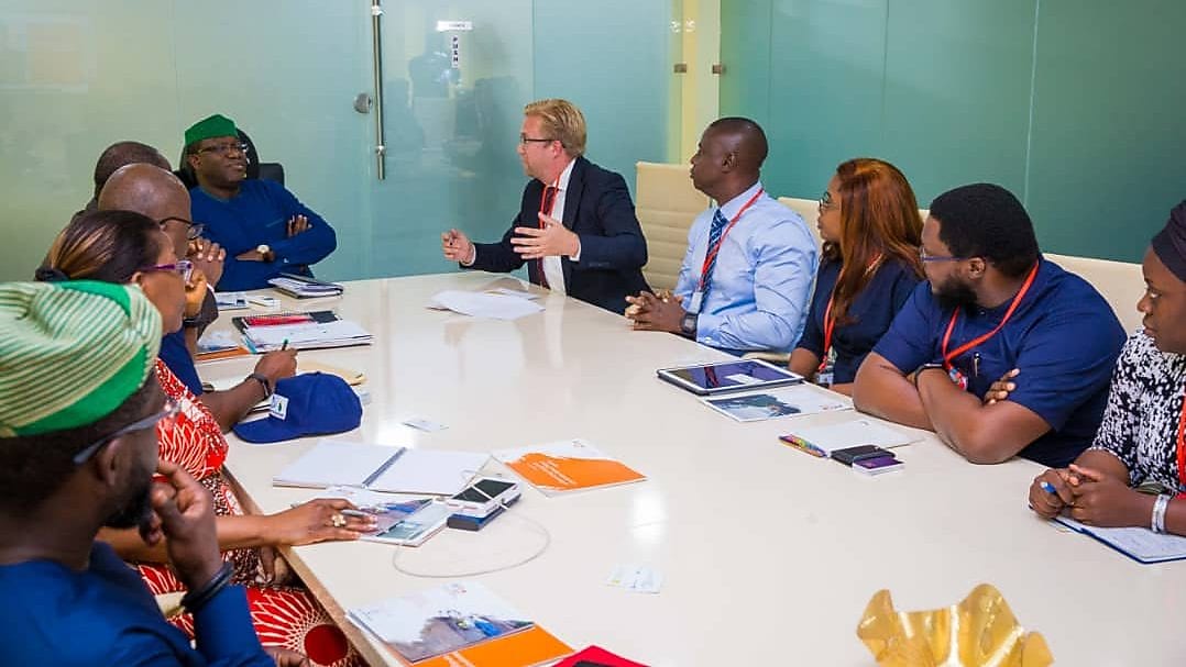 dr wiebe ceo all on consortium of renewable energy companies meeting with ekiti state governor explore partnership opportunities on off grid energy