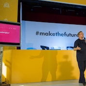 Wiebe gives speech at #makethefuture