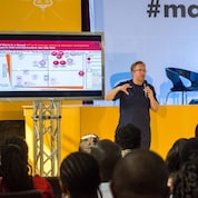 Wiebe gives speech at #makethefuture