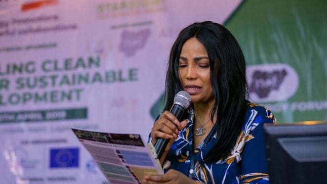 Heather Onoh, CEO Smarter Grid International at #NEF2019