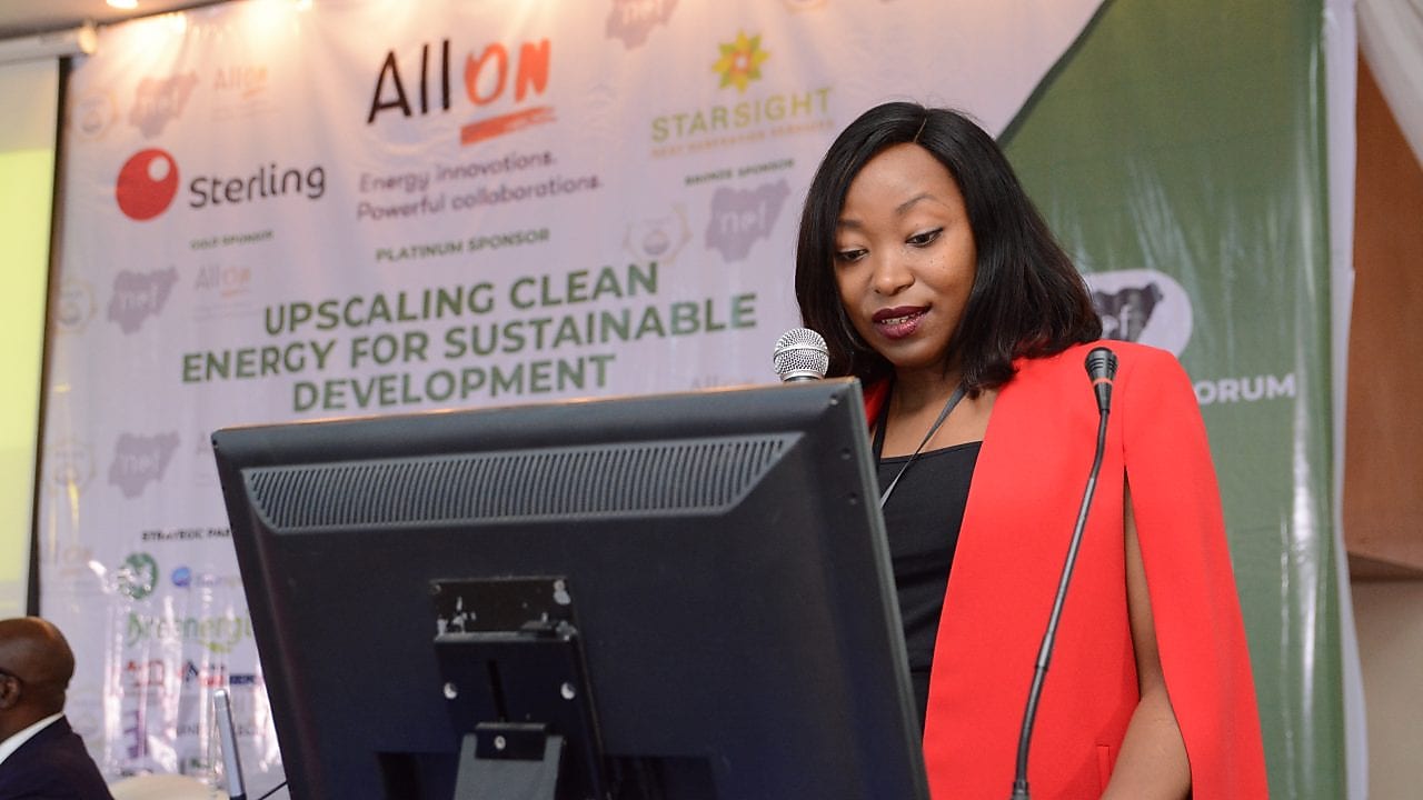 hannah kabir CEO Creeds Energy at #NEF2019