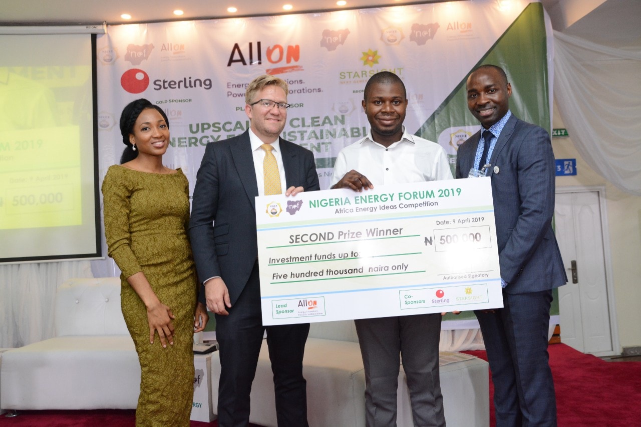 2nd prize winner of the energy innovation contest #NEF2019