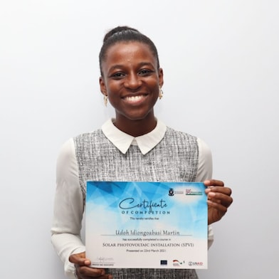 Trainee Udoh Martins