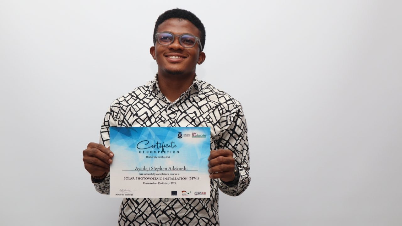 Trainee Ayodeji Akanbi