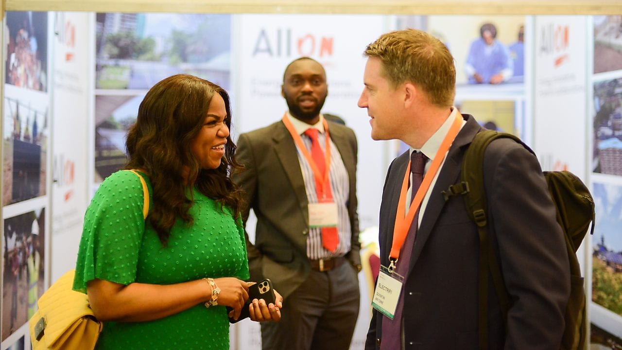 Attendees Networking at the event