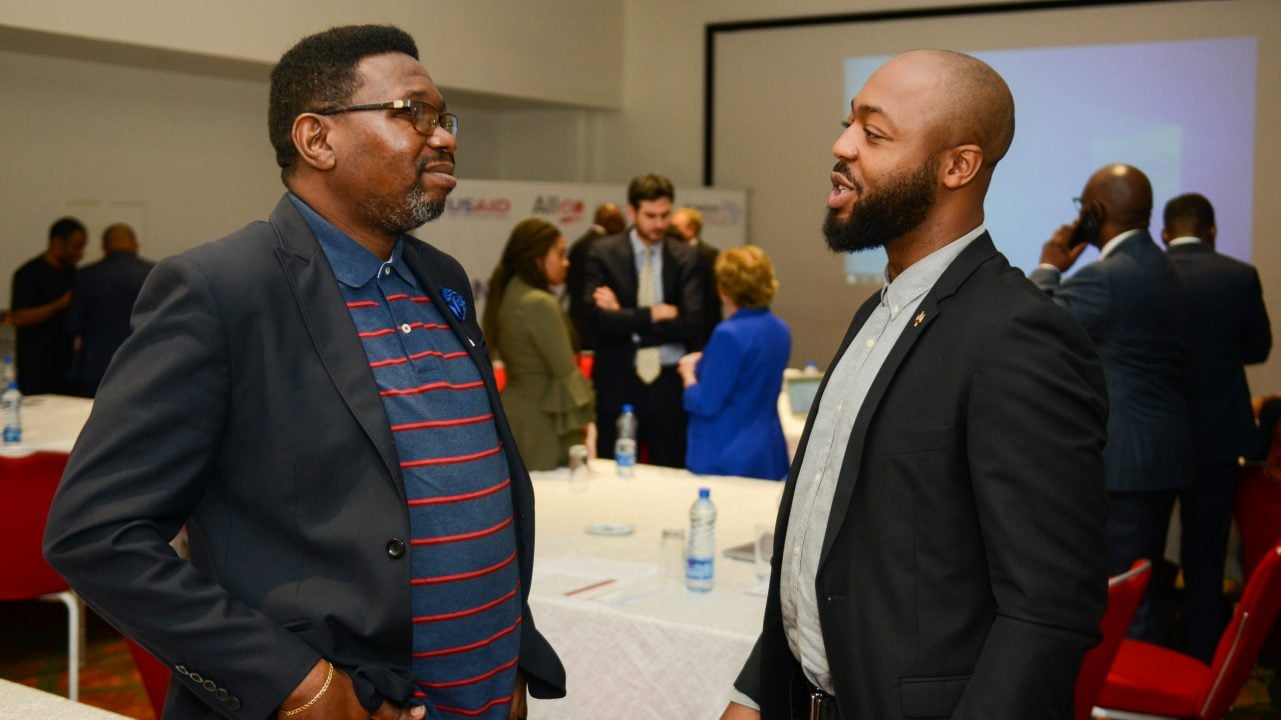 Olumide Fatoki and Uche Honnah