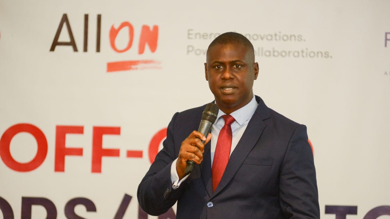 Afolabi Akinrogunde, giving the investment update for All-On