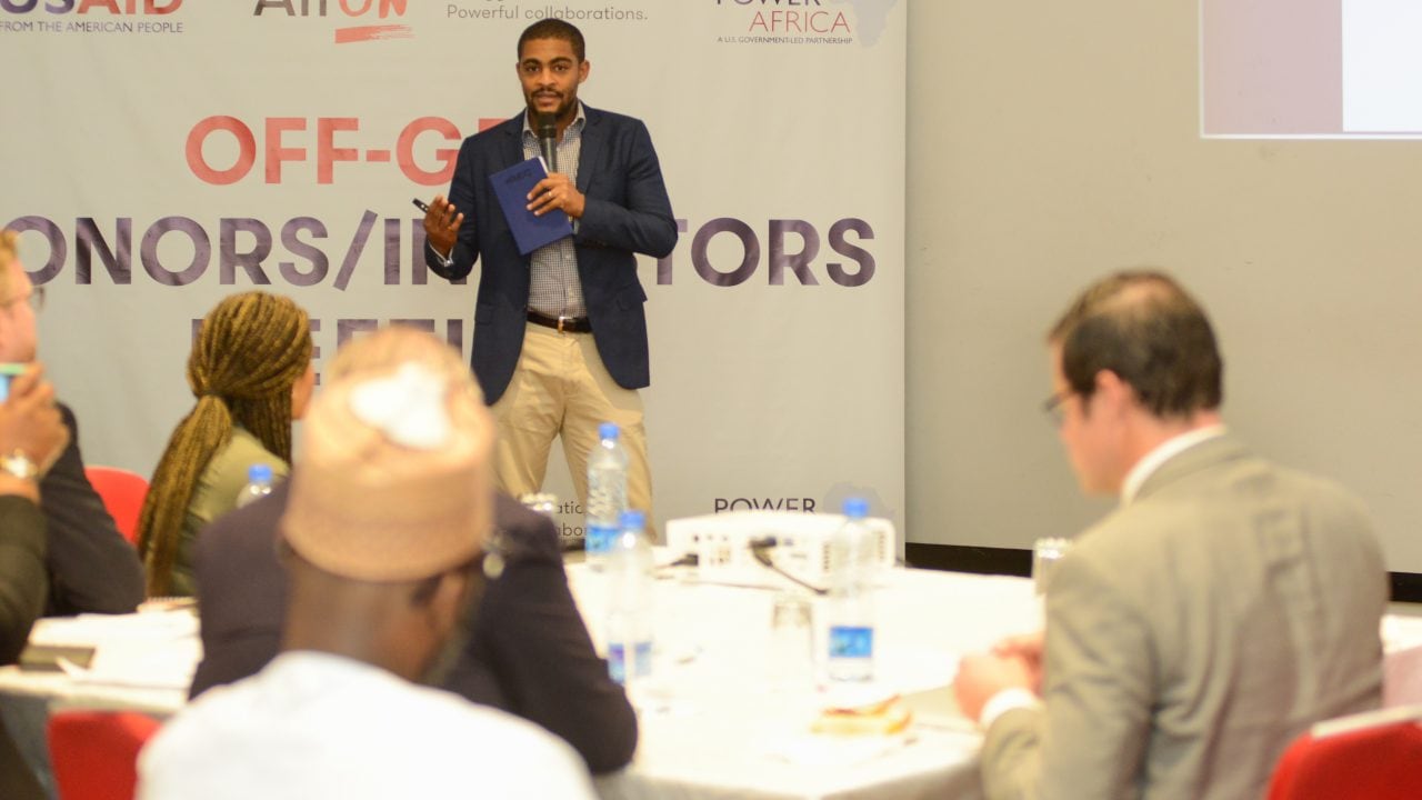 Olamide Edun of Lion's Head sharing the view fromthe investment landscape