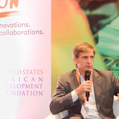 Trey Jarrad during his Panel on Minnigrid.