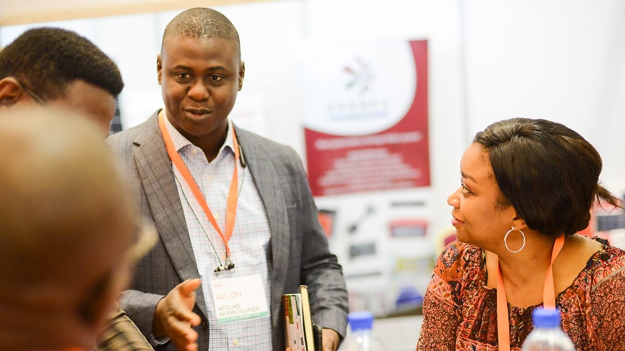 Ify Malo and Afolabi Akinrogunde