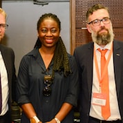 Wiebe Boer, Jadesola Rawa, Thomas Bonnicel.