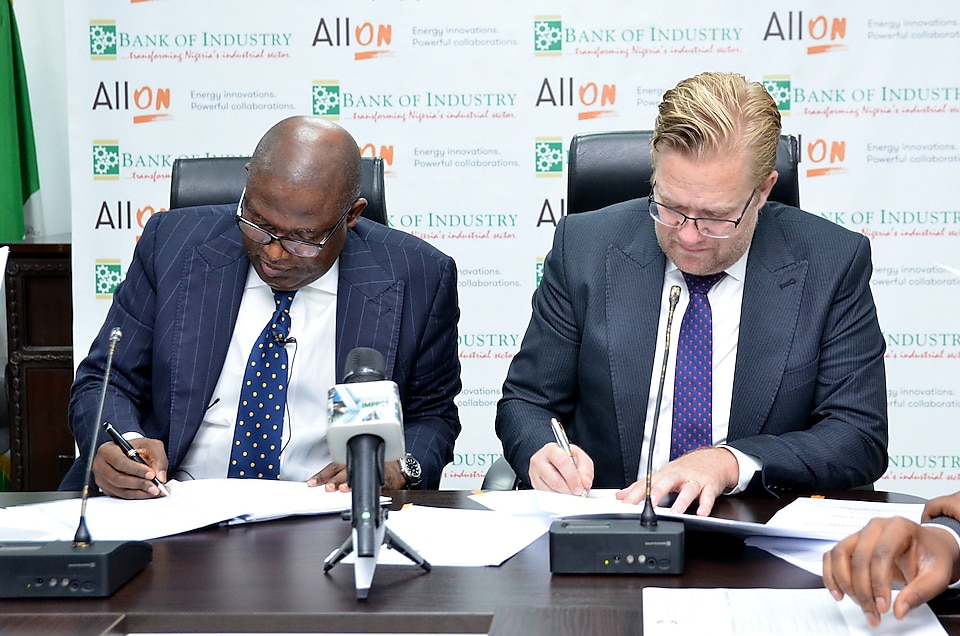 : All On and The Bank of Industry (BOI)  Announce the Establishment of the Niger Delta Off Grid Energy Fund