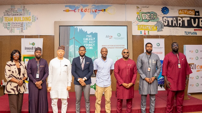 Stakeholders at the launch of the All On Innovation Ecosystem Development Programme (AO-IEDP).