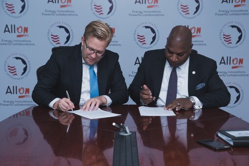 Dr.Wiebe Boer and C.D Glin