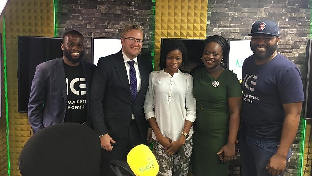 Ifeanyi Umejei, Dr Wiebe Boer Zainab, Aishat Alimi and Emmanuel Ekwueme