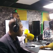 Chuks Umezulora CEO Auxano (L) Femi Obong-Daniels (R)